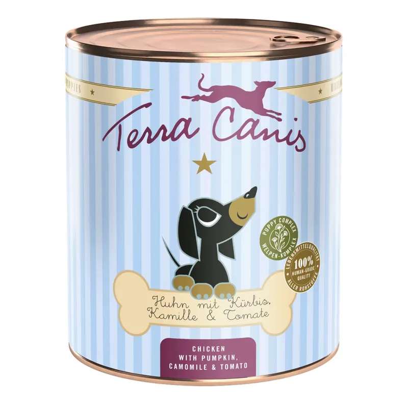 Knallerangebot Terra Canis Welpenmenü Huhn 800 g